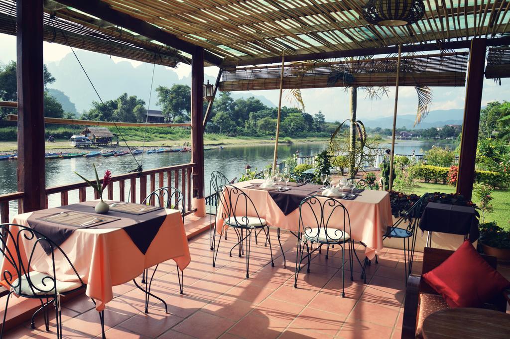Villa Nam Song Vang Vieng Exteriér fotografie
