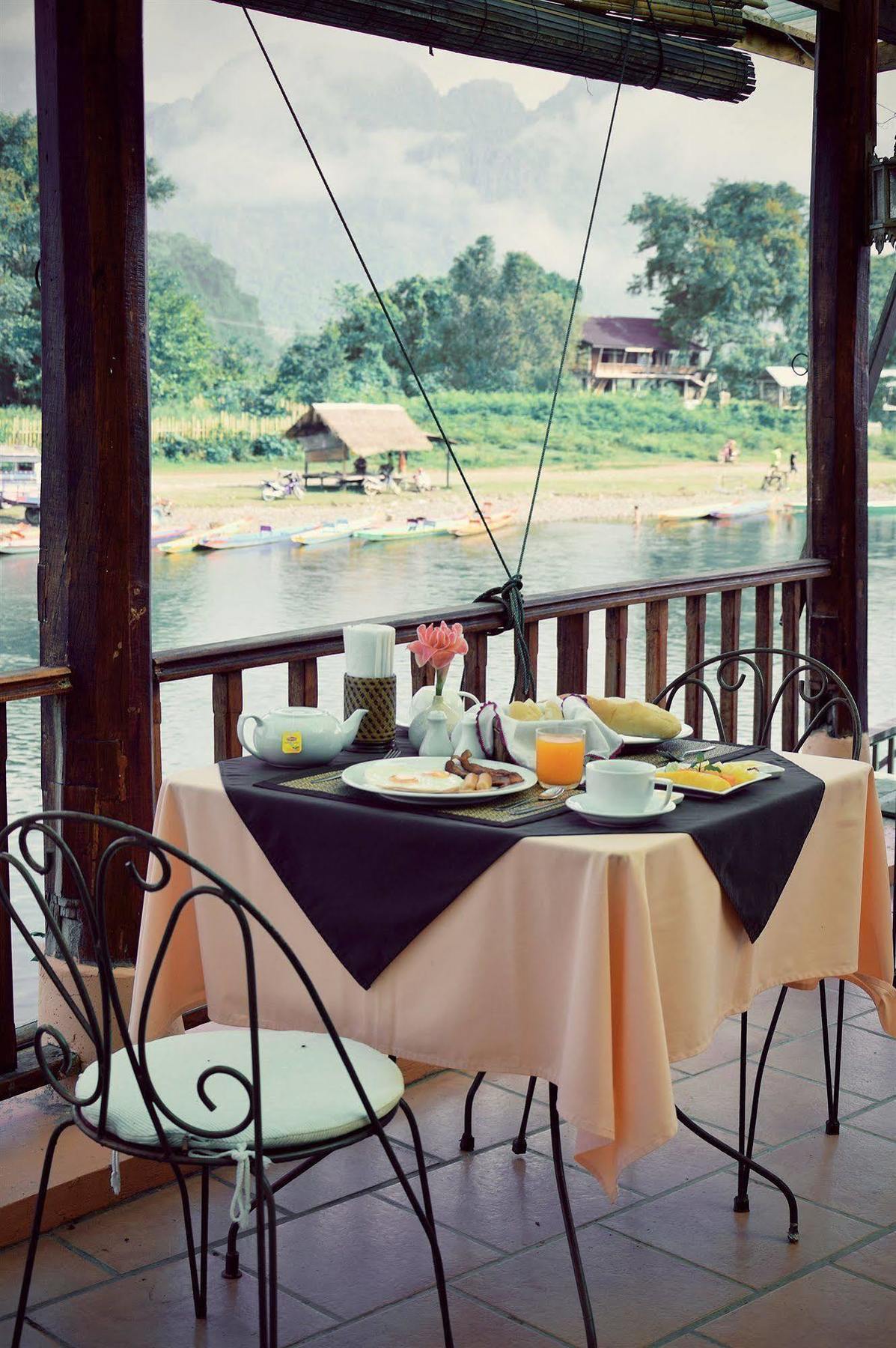 Villa Nam Song Vang Vieng Exteriér fotografie